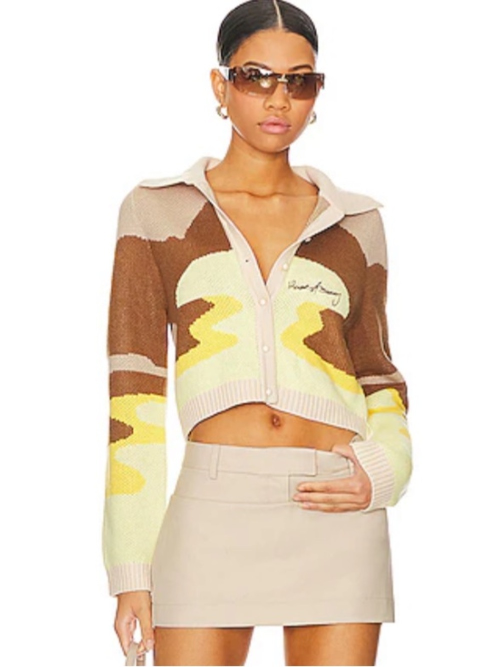 HOUSE OF SUNNY
THE DUNES TRIPPER CARDIGAN - MULTI SIZE 6